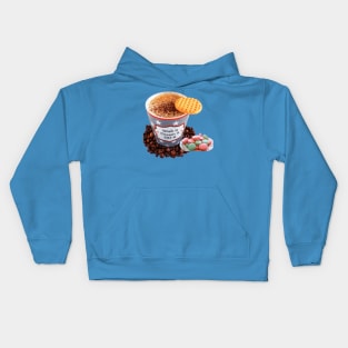 I Wish And Dream to have a Coffee Kids Hoodie